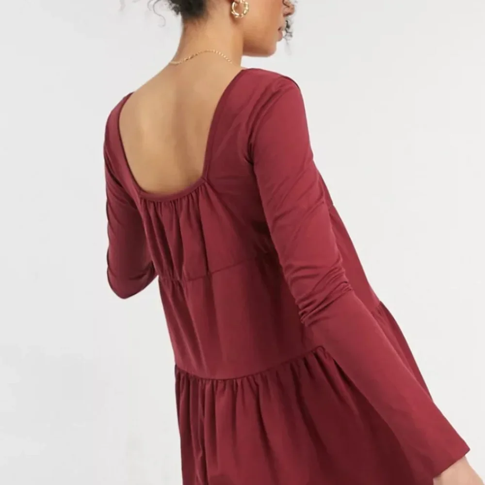 Mini Tiered Smock Dress - Picture 2 of 3